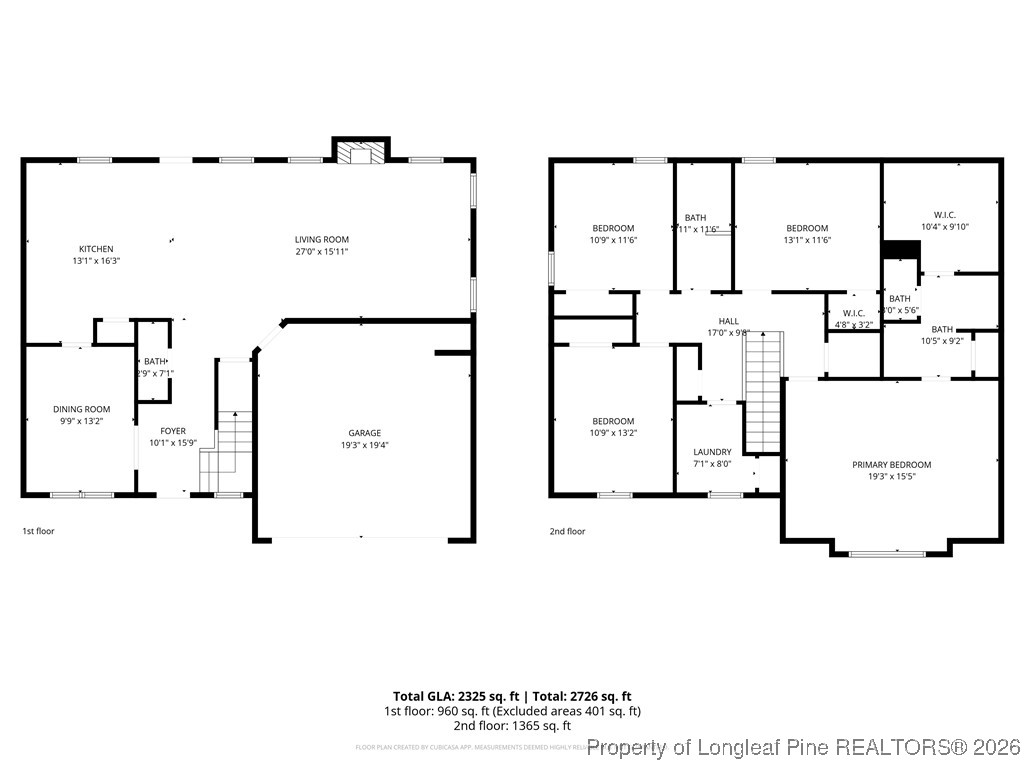 298 Turkey Trot Lane Raeford, NC 28376 - Photo 32 of 43 a picture of a floor plan