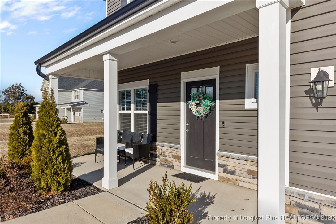 298 Turkey Trot Lane Raeford, NC 28376 - Photo 40 of 43 a front view of a house