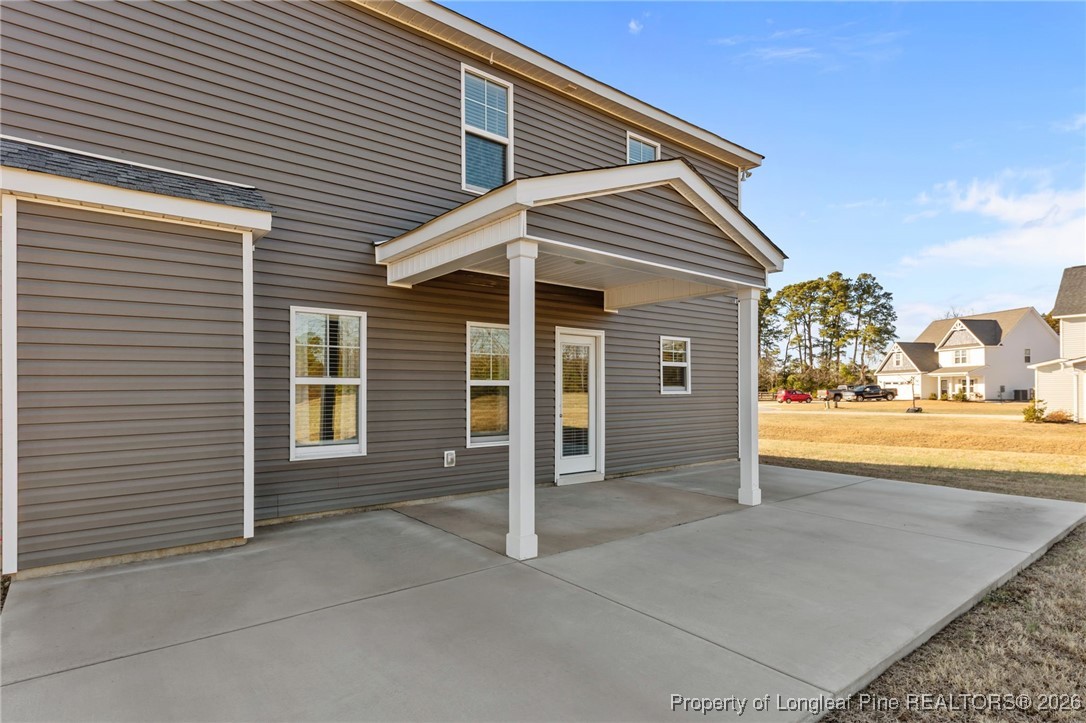 298 Turkey Trot Lane Raeford, NC 28376 - Photo 41 of 43 a view of house with garage