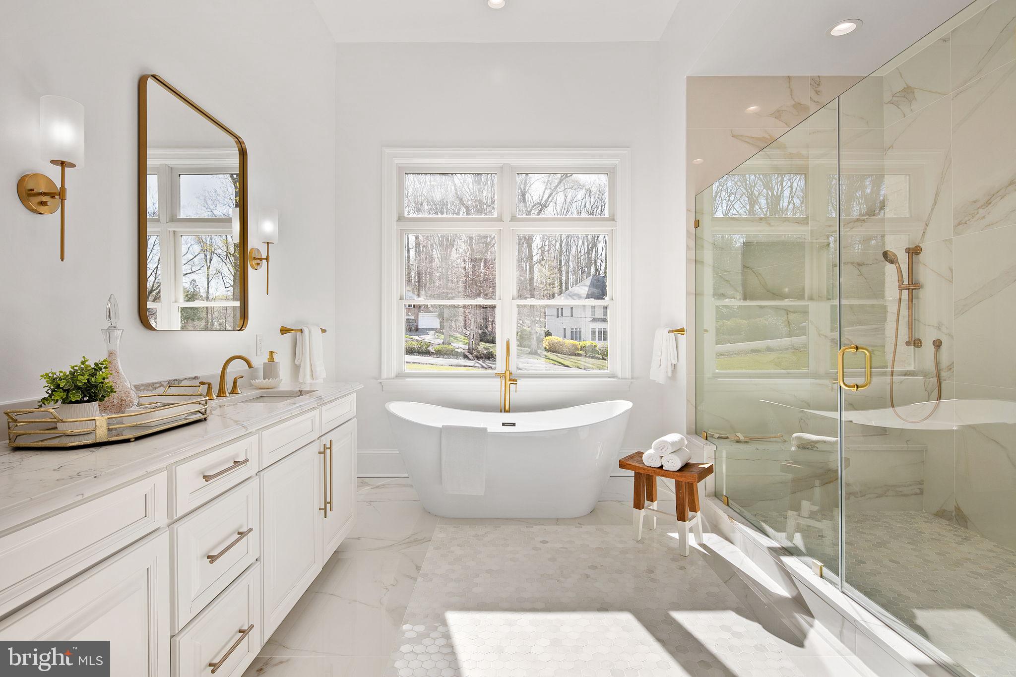 6908 Cherry Lane Annandale, VA 22003 - Photo 50 of 118 Primary Bathroom