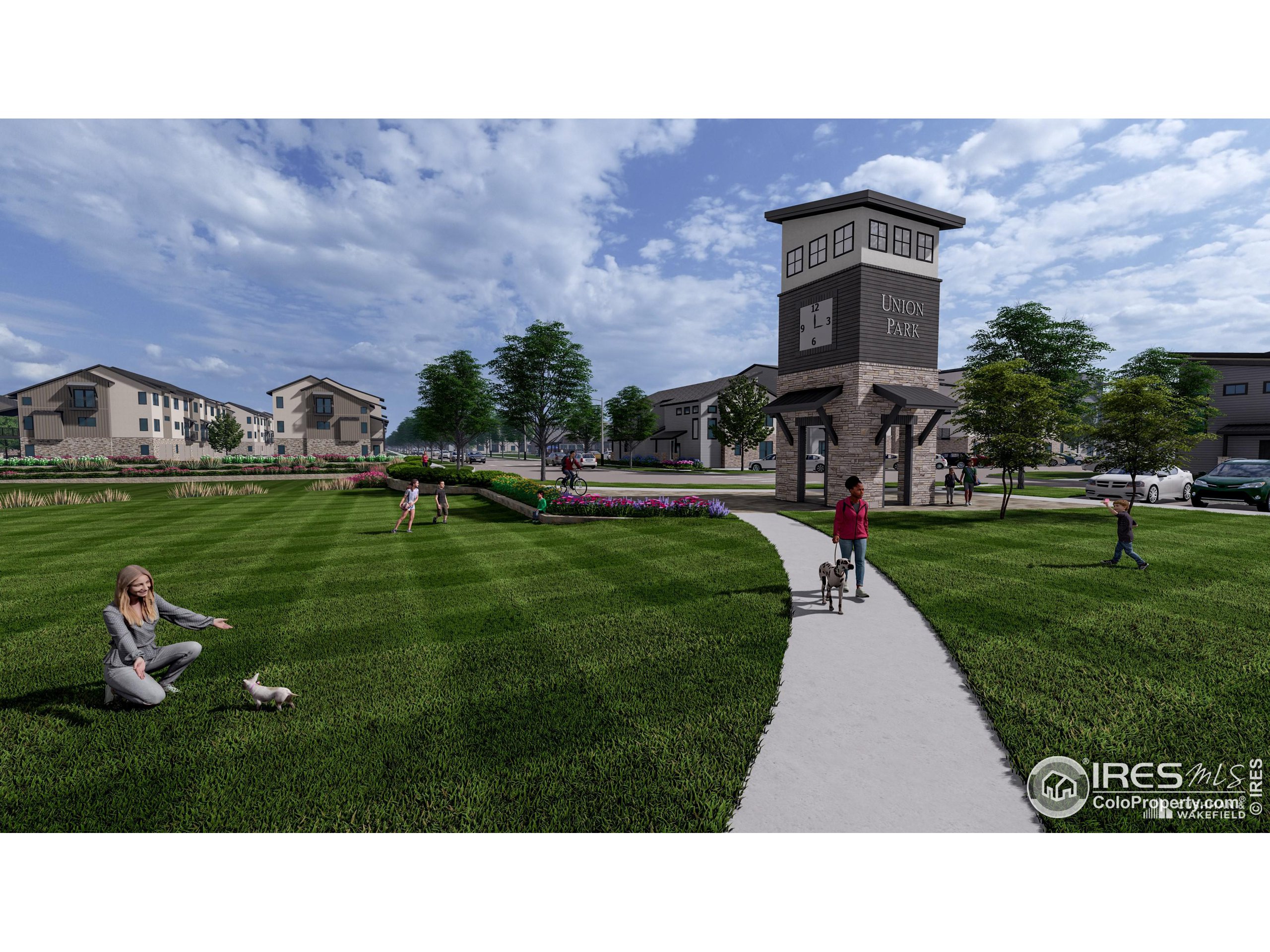 3010 Golden Grove Road, Unit 201 Fort Collins, CO 80525 - Photo 4 of 12 a house view with a garden space