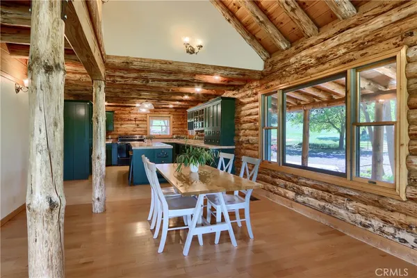 a kitchen with a stove and a microwave