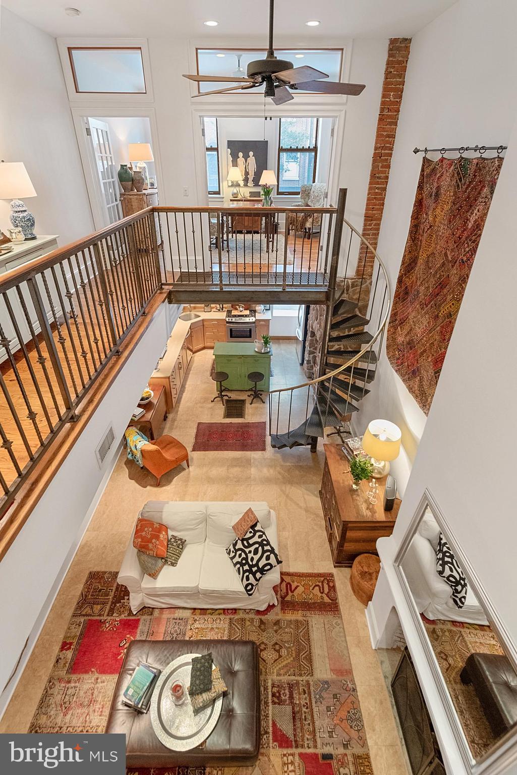 608 South 9th Street, Unit 1 Philadelphia, PA 19147 - Photo 3 of 23 a view of a living room and wooden floor
