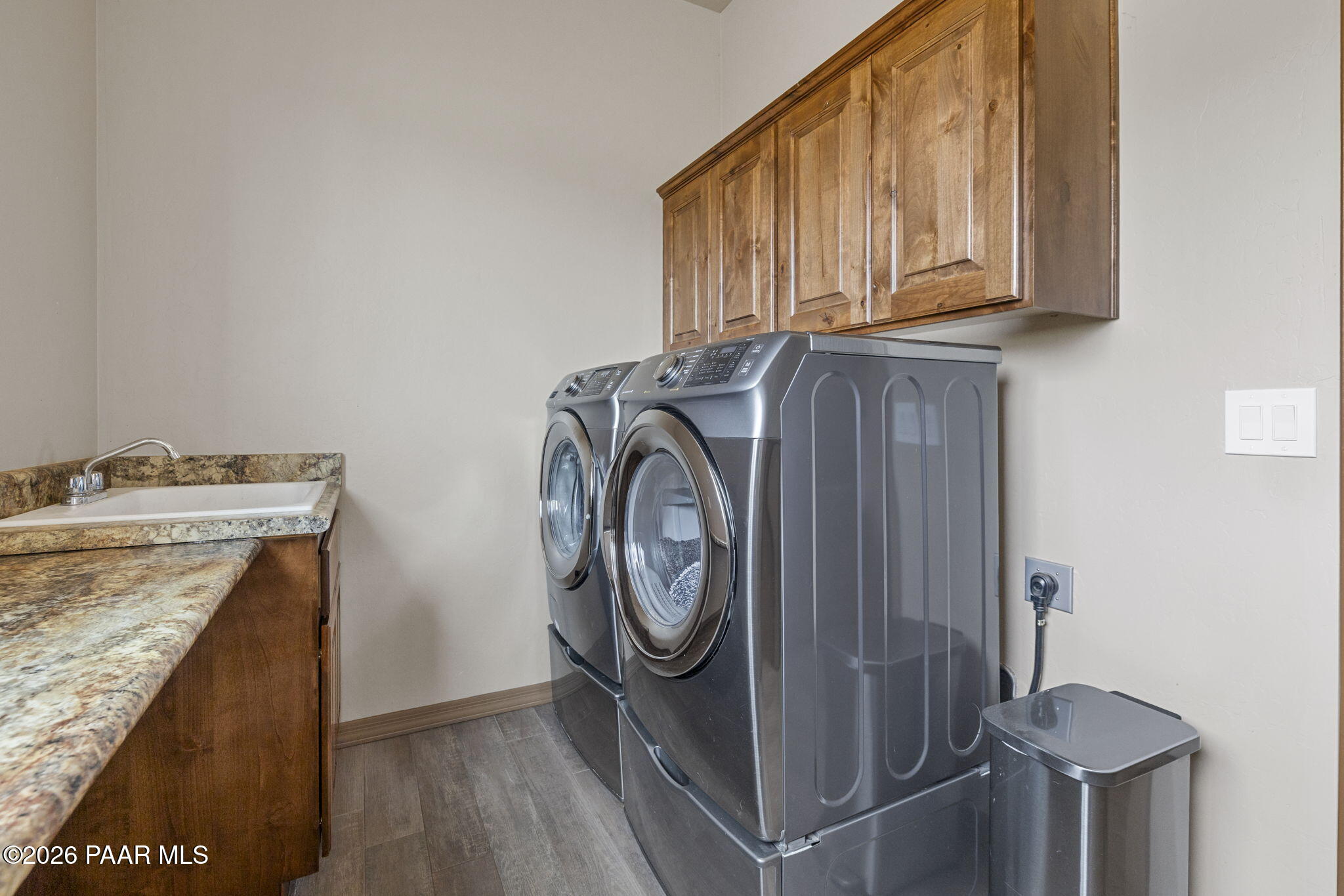 14141 Cassidy Trail Prescott Valley, AZ 86315 - Photo 28 of 44 a utility room with dryer and washer