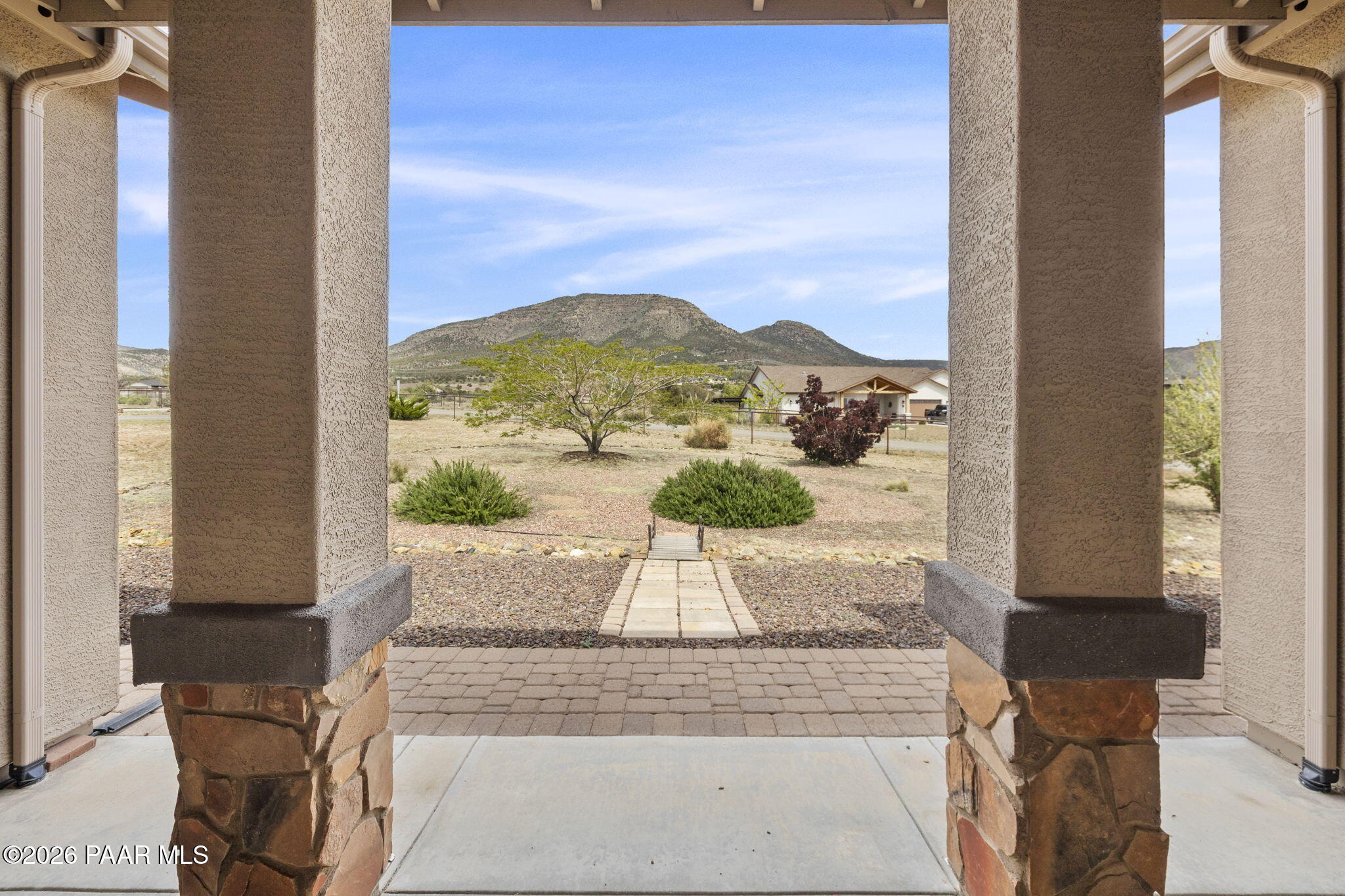 14141 Cassidy Trail Prescott Valley, AZ 86315 - Photo 3 of 44 a view of a pathway both side of the house