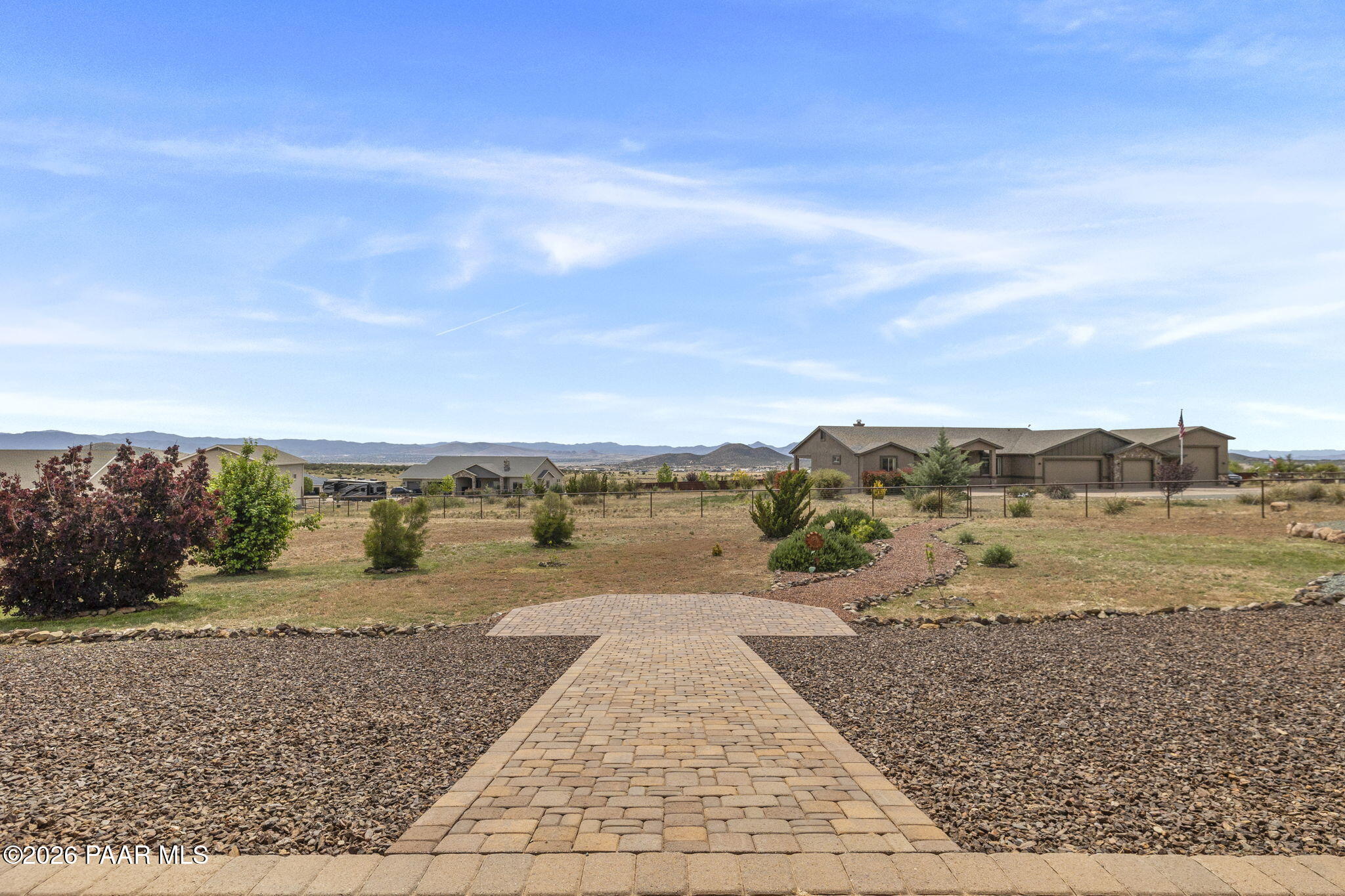 14141 Cassidy Trail Prescott Valley, AZ 86315 - Photo 35 of 44 a view of a lake with a mountain in the back