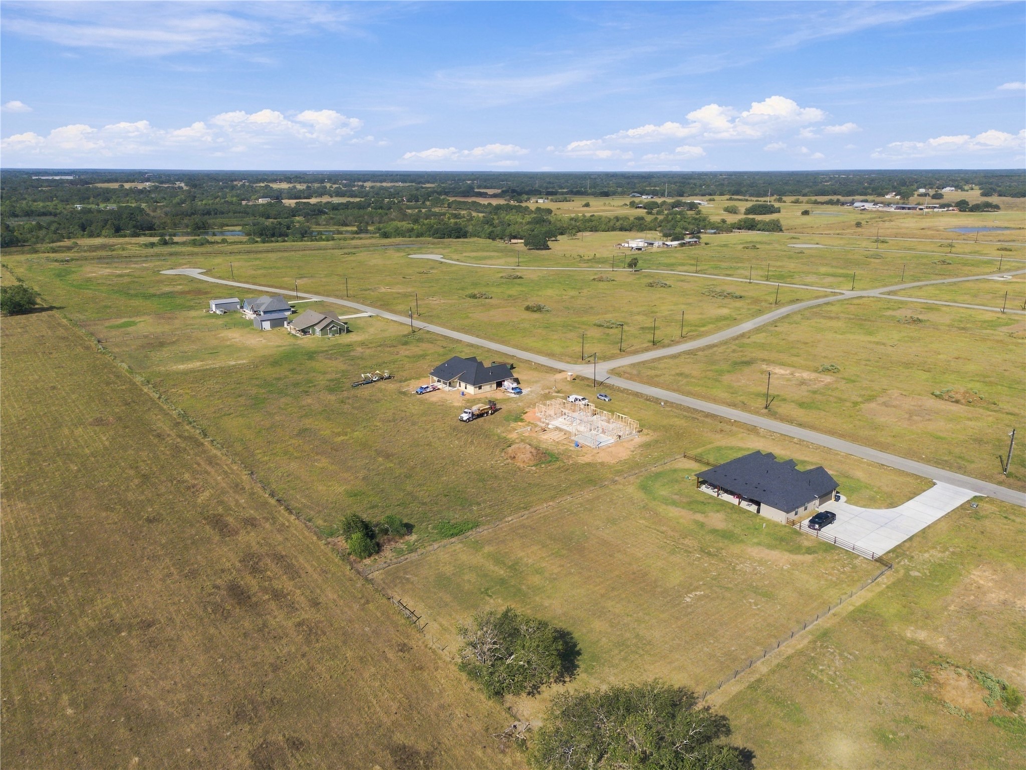 300 Ridgeview Drive Cat Spring, TX 78933 - Photo 5 of 18 Ongoing home construction