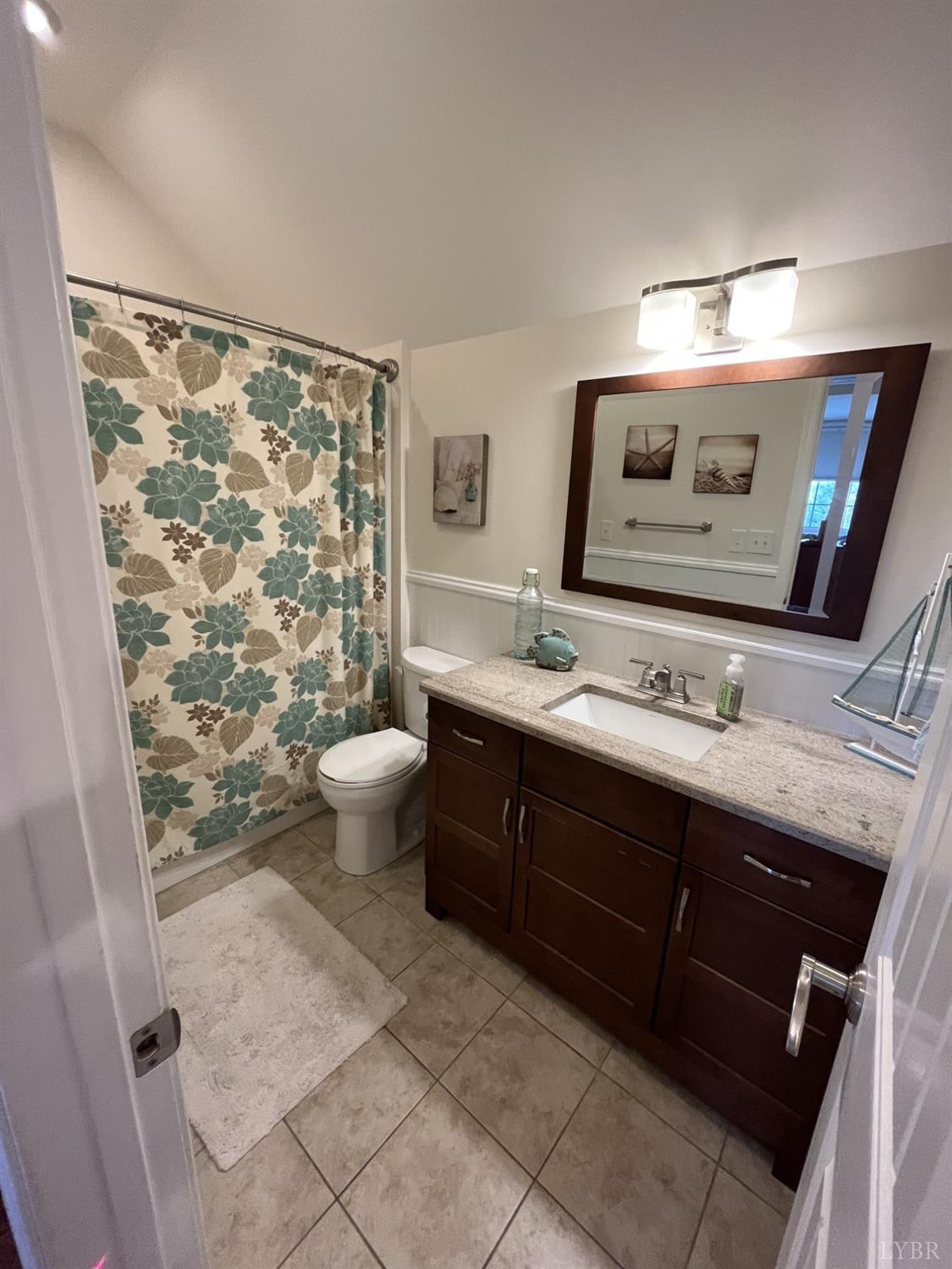 1959 Founding Way Road Goode, VA 24556 - Photo 31 of 65 a bathroom with a sink mirror and toilet