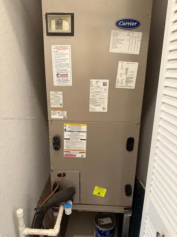 a close view of washer and dryer