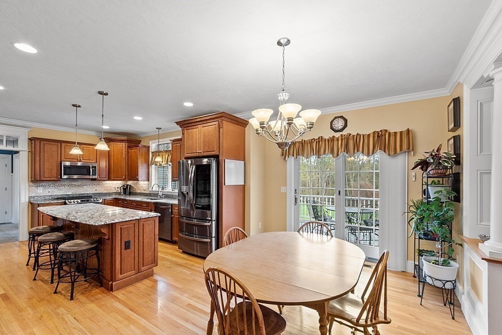 64 Walnut Street Rutland, MA 01543 - Photo 13 of 40 a very nice looking dining room with a table and chairs