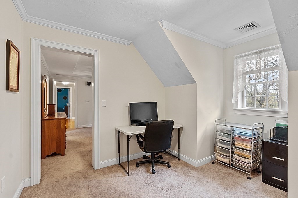 64 Walnut Street Rutland, MA 01543 - Photo 33 of 40 a view of a workspace with furniture and a window