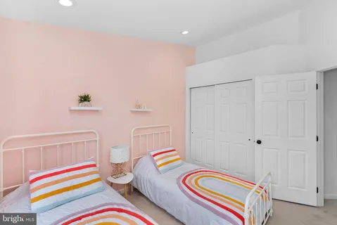 a room with a bed and a couch