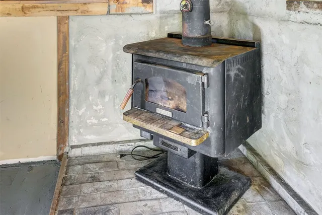 a view of a building with a porch