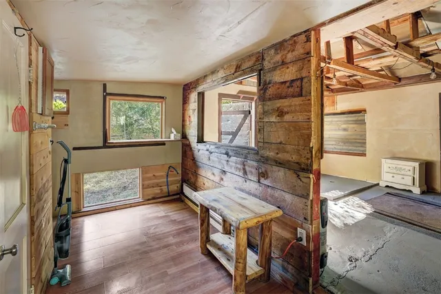 a view of storage and utility room