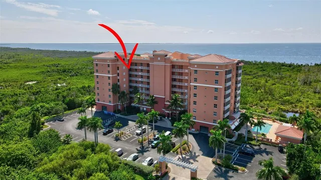 a view of an ocean and beach