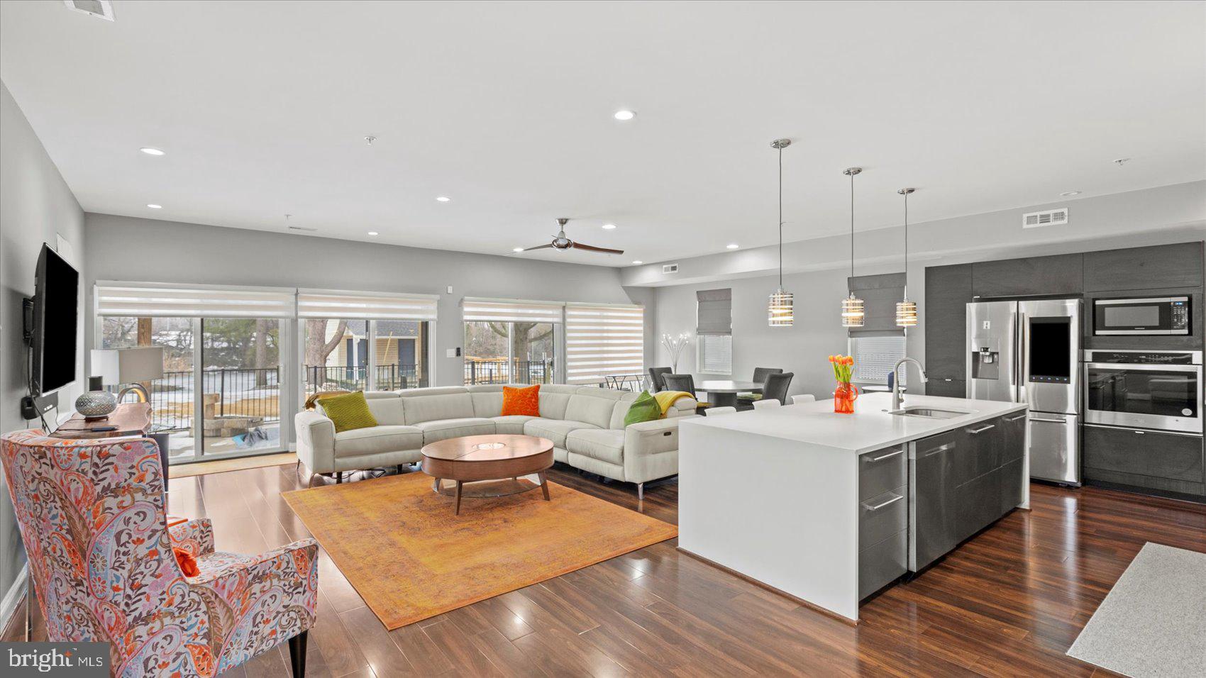 3145 Baybriar Road Dundalk, MD 21222 - Photo 20 of 54 a open kitchen with stainless steel appliances granite countertop a stove and cabinets