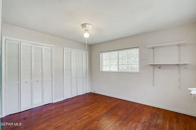 wooden floor in an empty room