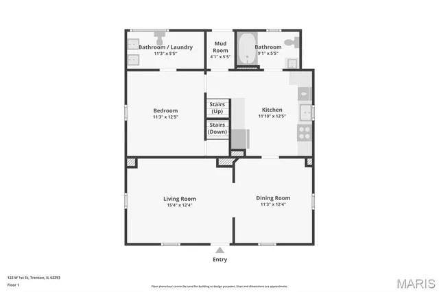 $169,900 | 122 West 1st Street, Trenton, IL 62293