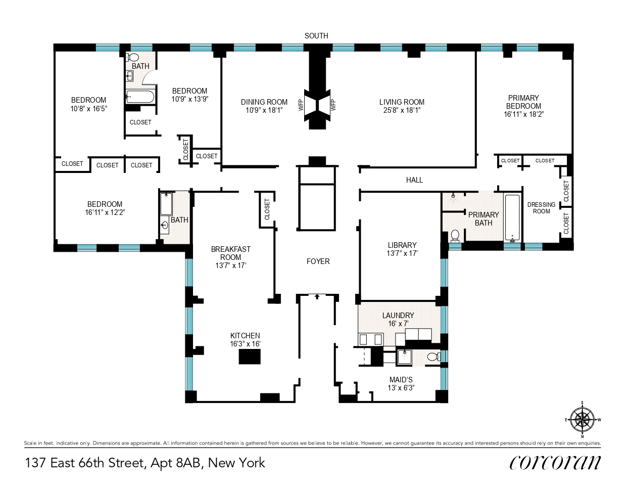 137 East 66th Street, Unit 8AB Manhattan, NY 10065 - Photo 18 of 18 a black and white photo of a black and white photo