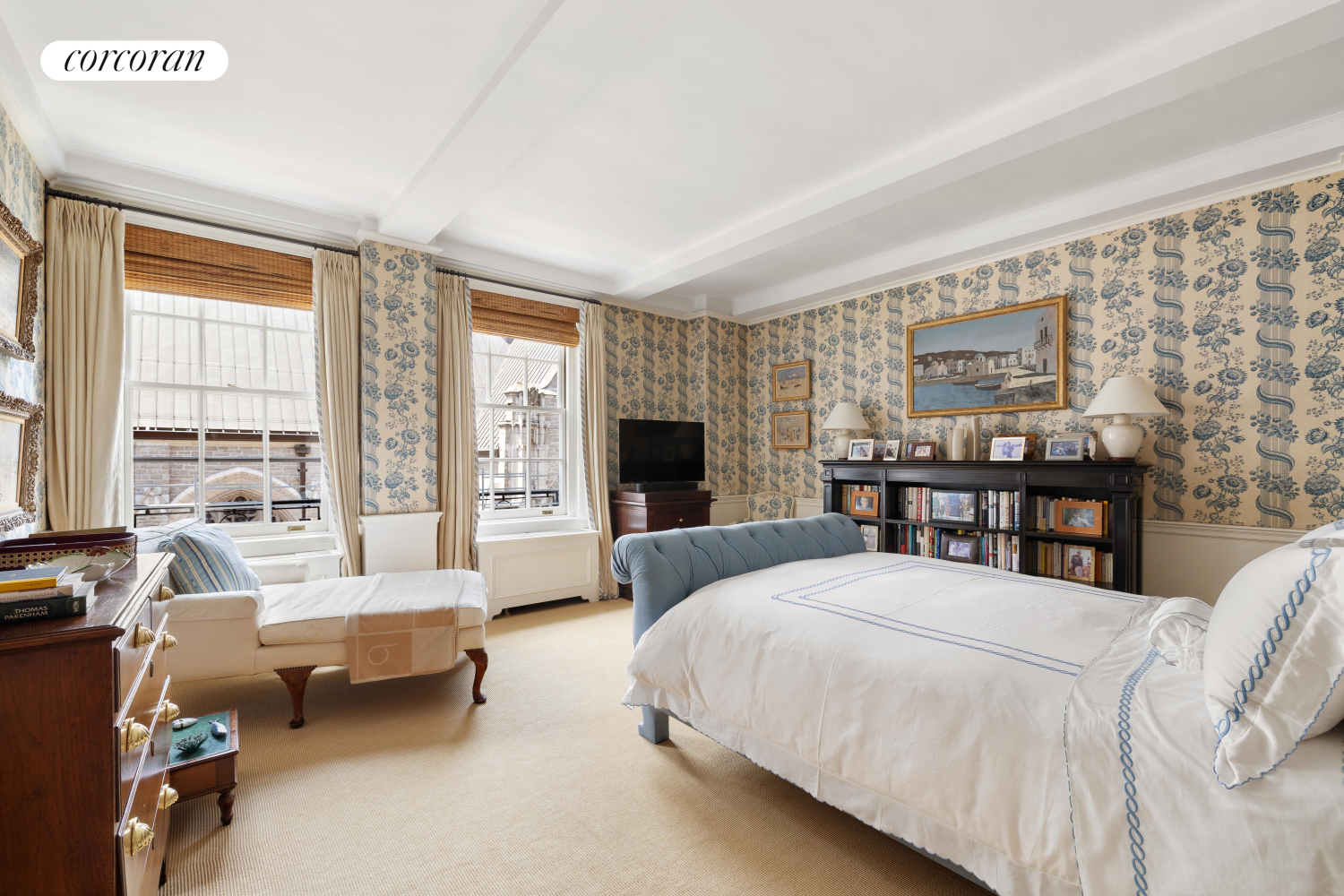 137 East 66th Street, Unit 8AB Manhattan, NY 10065 - Photo 11 of 18 a bed room with a bed and a couch