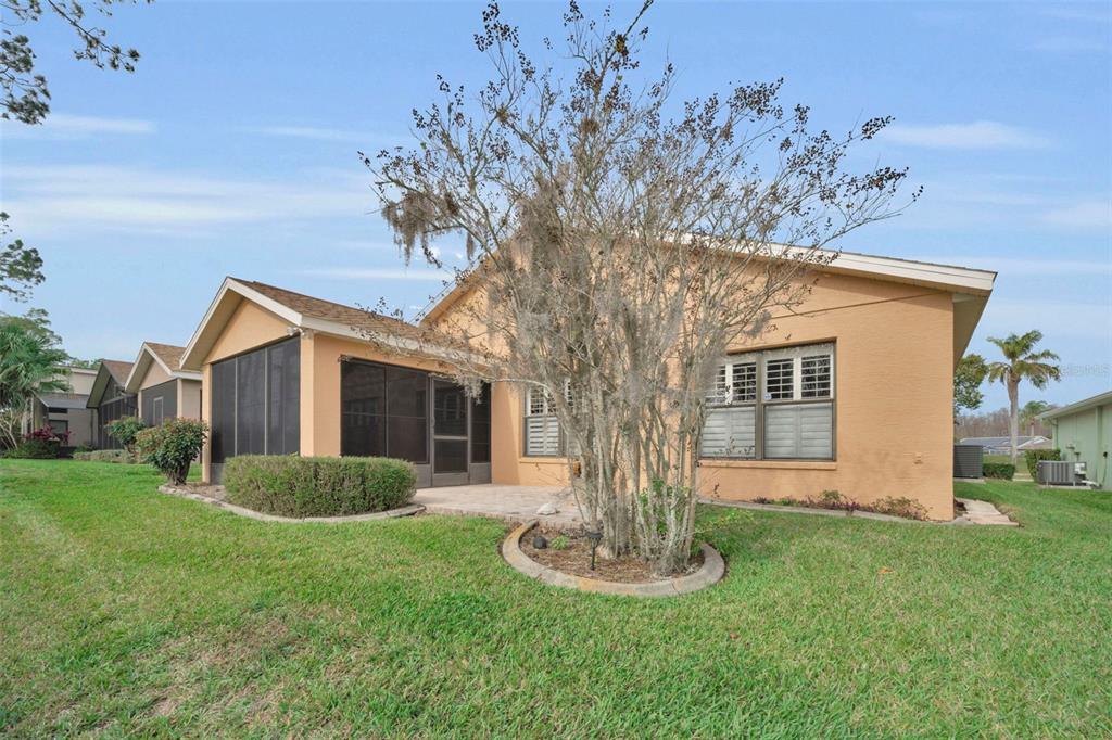 9630 Green Needle Drive New Port Richey, FL 34655 - Photo 40 of 83 a front view of house with yard and green space