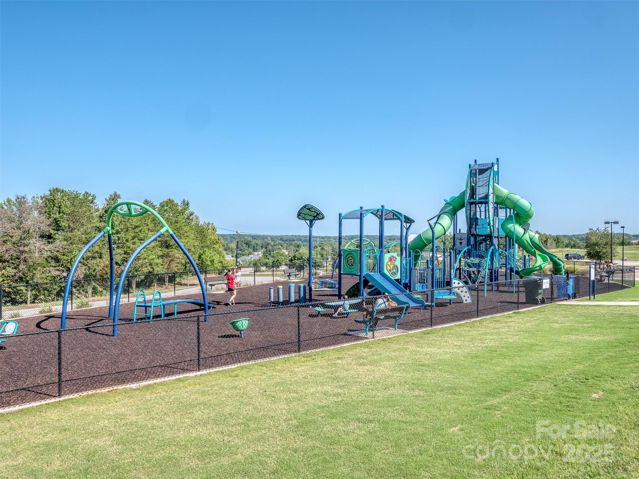1055 Ridge Runner Road Rock Hill, SC 29730 - Photo 38 of 43 a view of a park with swings and slides