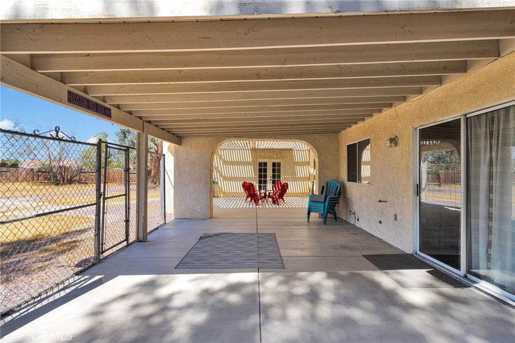 20403 Ochoa Road Apple Valley, CA 92307 - Photo 9 of 48 a view of a porch