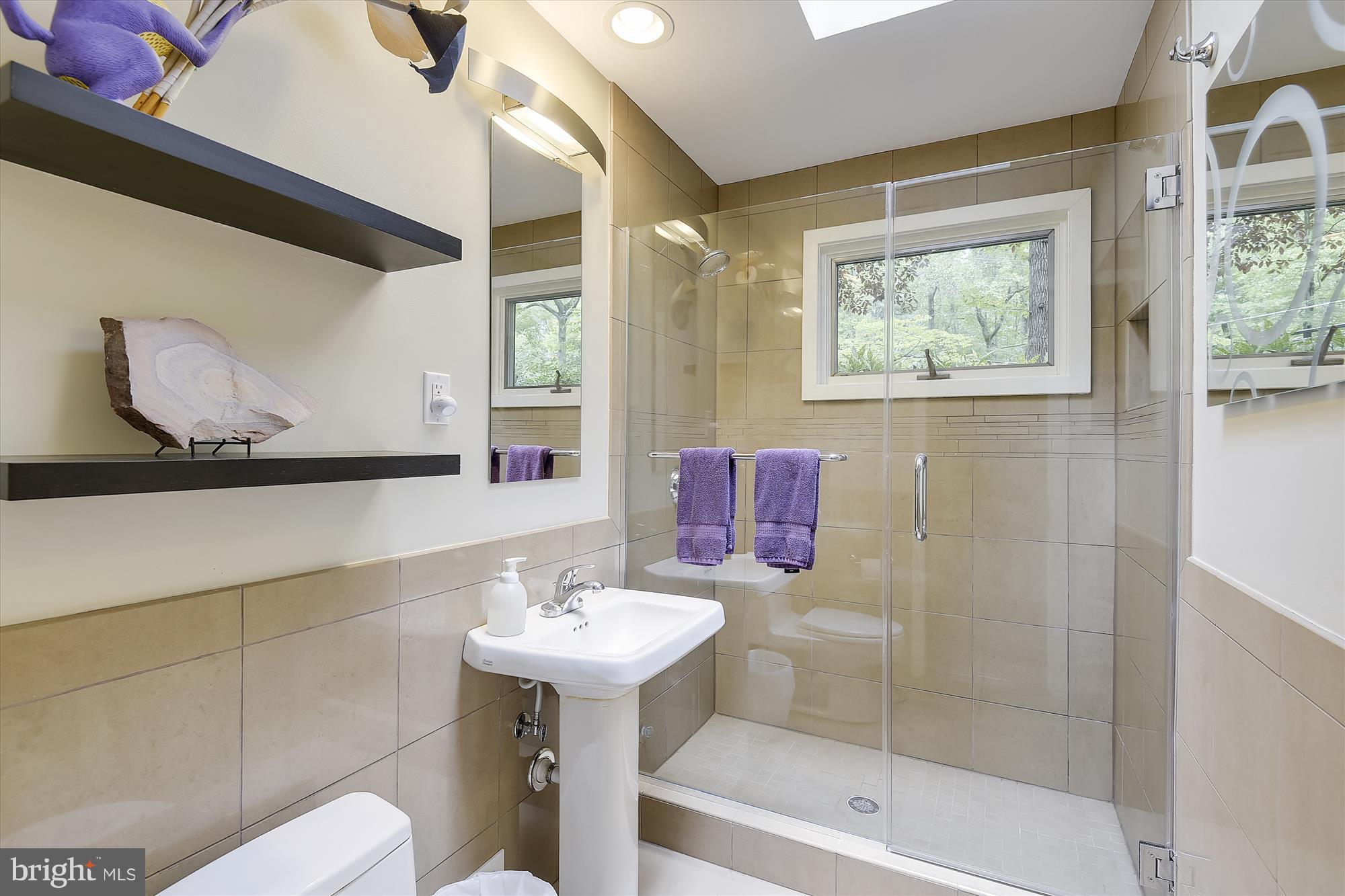 1901 Paul Spring Road Alexandria, VA 22307 - Photo 24 of 30 Hall bath with radiant floors