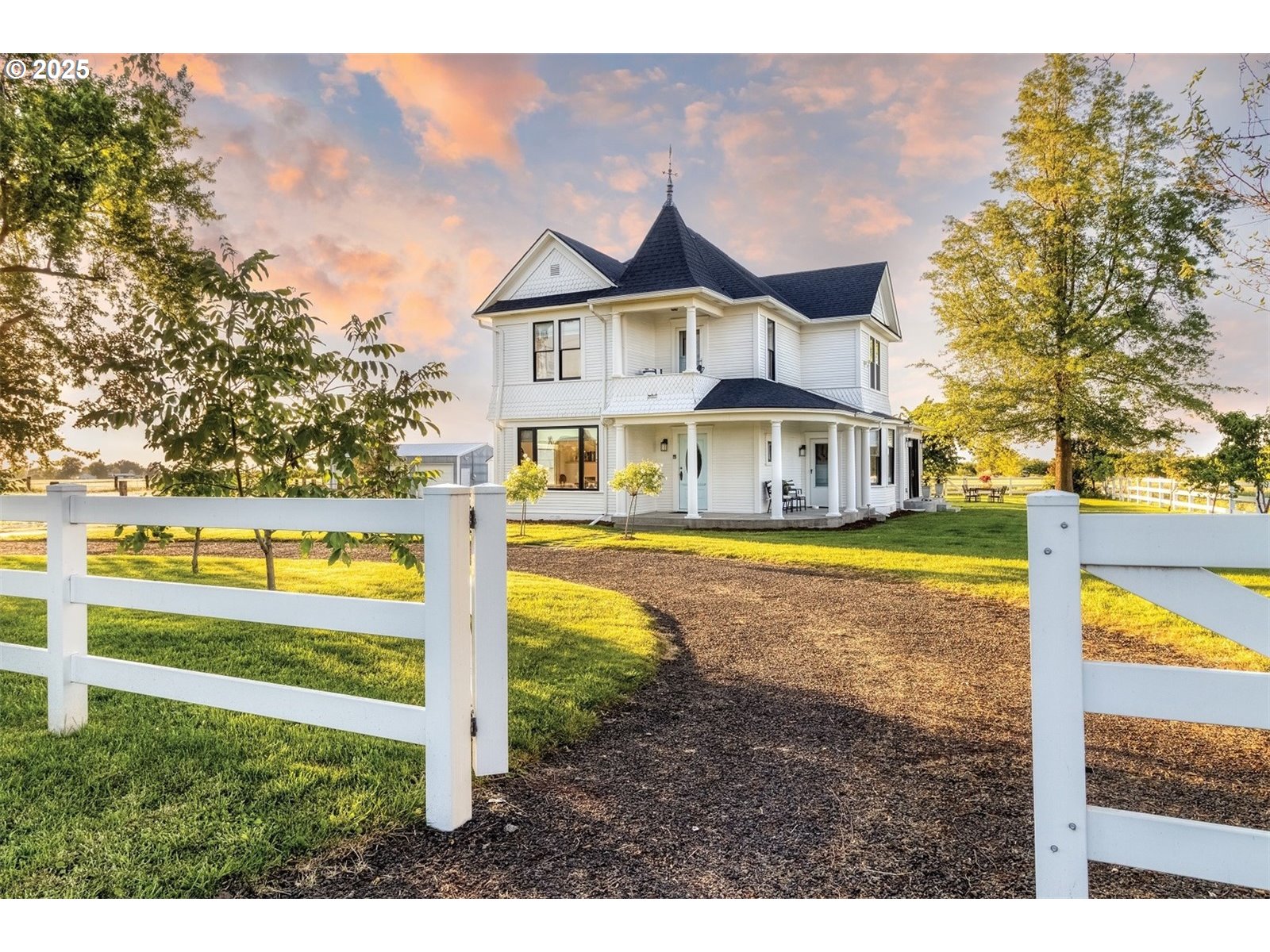 a front view of a house with a swimming pool