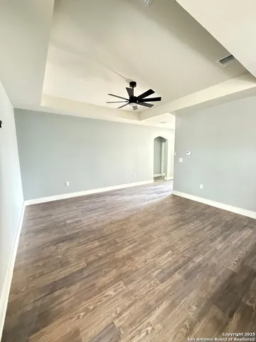 wooden floor in an empty room