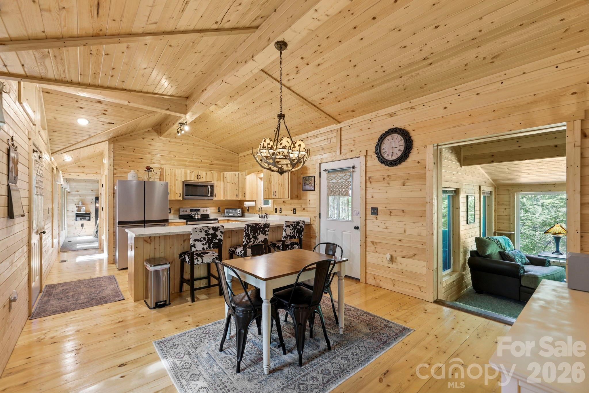 81 Delind Drive Mill Spring, NC 28756 - Photo 9 of 40 a view of a dining area with furniture