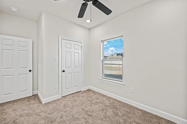 a view of empty room