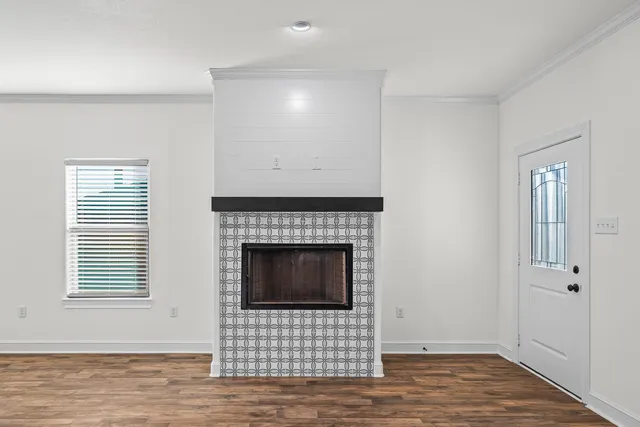 a view of a kitchen with a sink and a stove