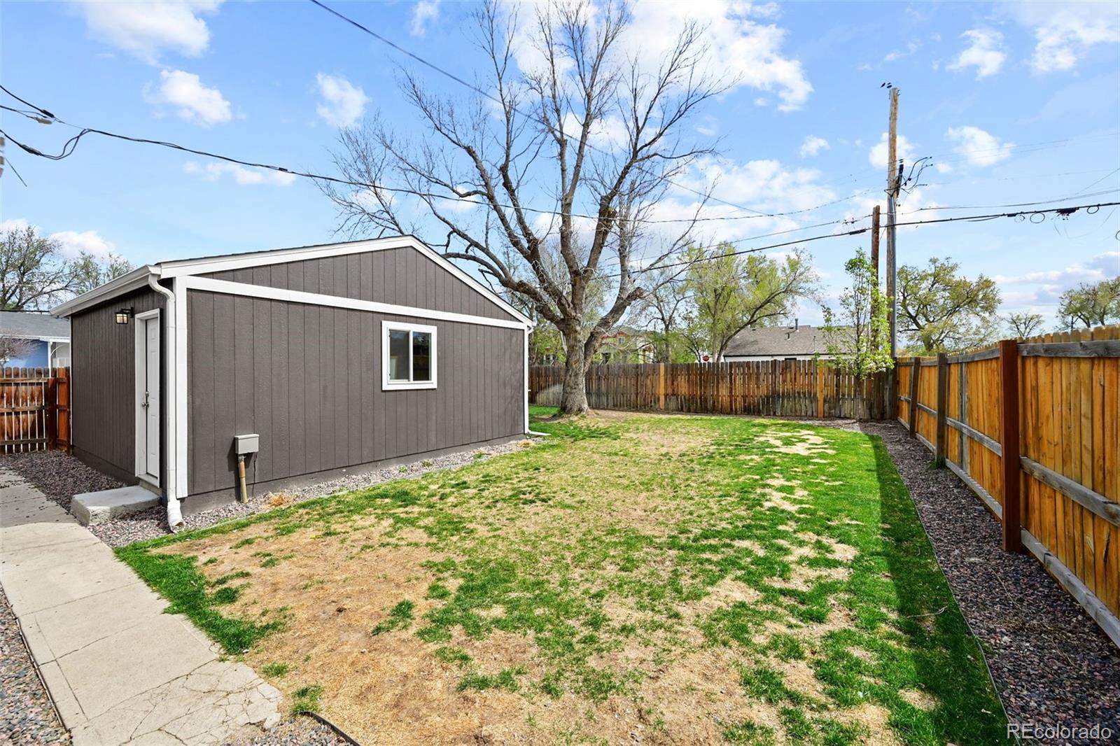 800 South Krameria Street Denver, CO 80224 - Photo 20 of 32 a view of a backyard
