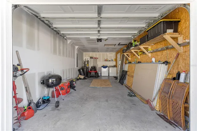 a view of storage and utility room