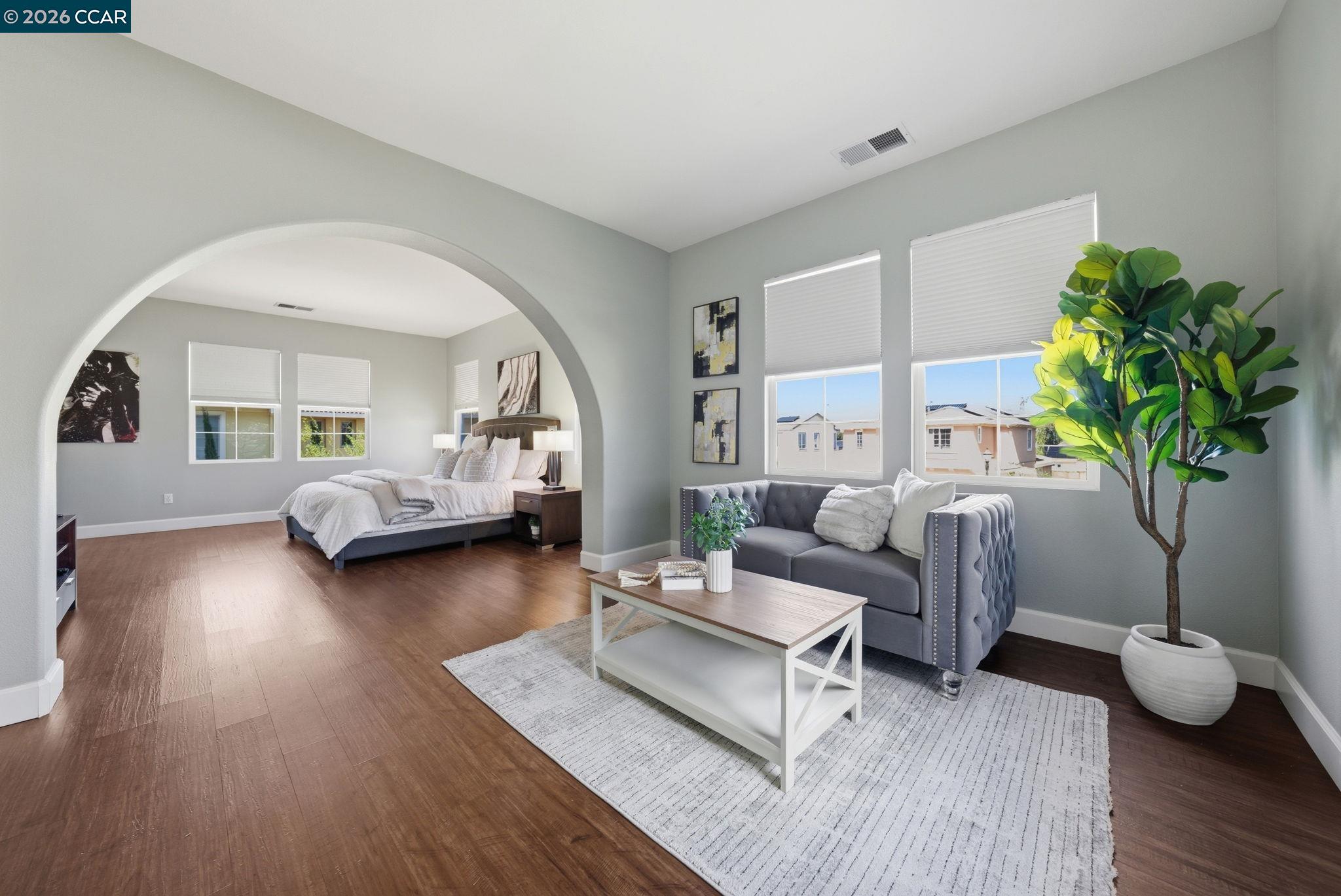 5324 Swainsons Court Concord, CA 94521 - Photo 23 of 59 a living room with furniture and a potted plant