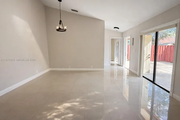 a view of a interior in a room