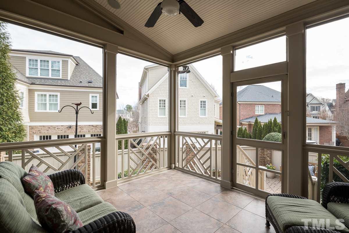540 Guilford Circle Raleigh, NC 27608 - Photo 21 of 25 a balcony view with a couch