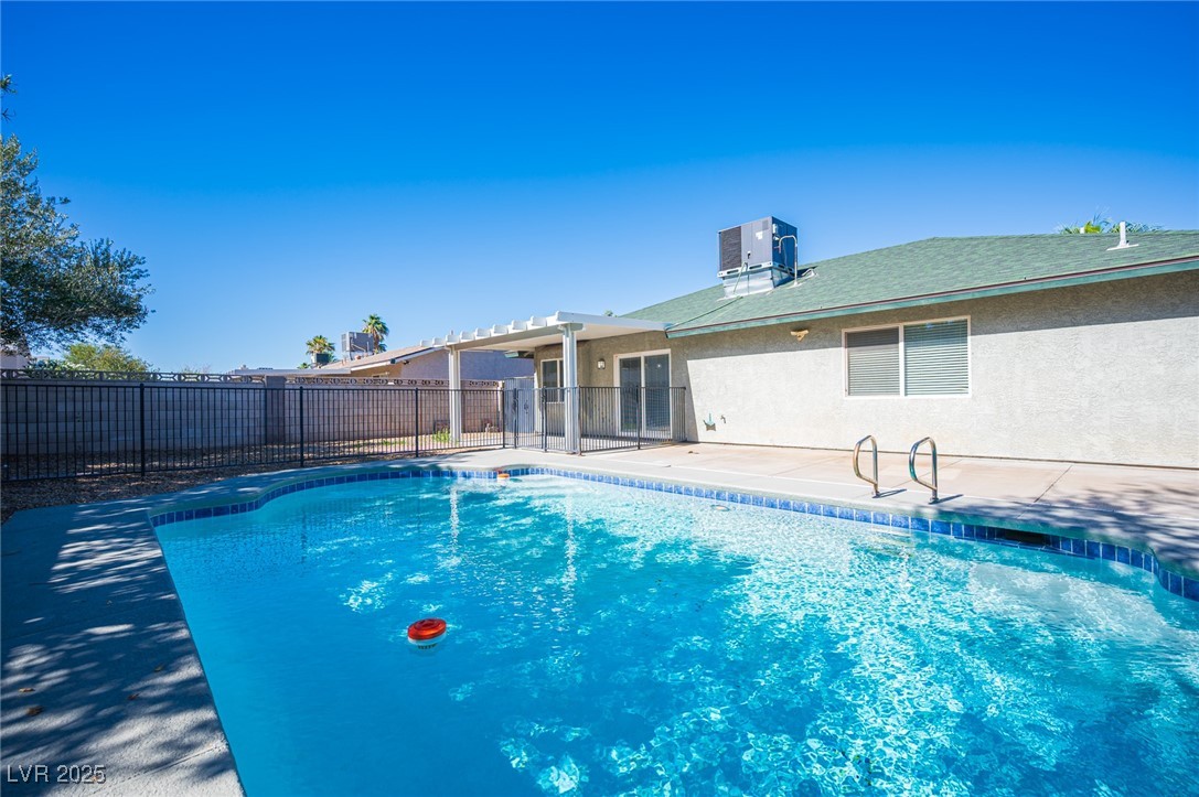552 Zuber Avenue Henderson, NV 89011 - Photo 18 of 20 View of swimming pool featuring a patio