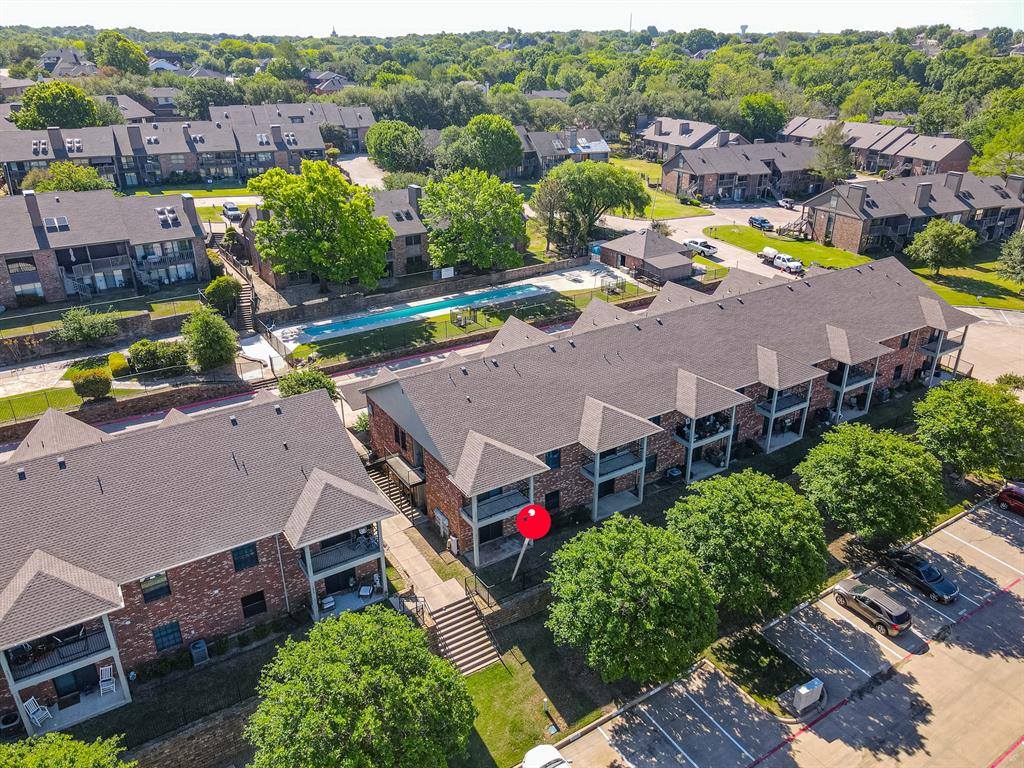 1871 Signal Ridge Place Rockwall, TX 75032 - Photo 3 of 26 an aerial view of a houses with yard