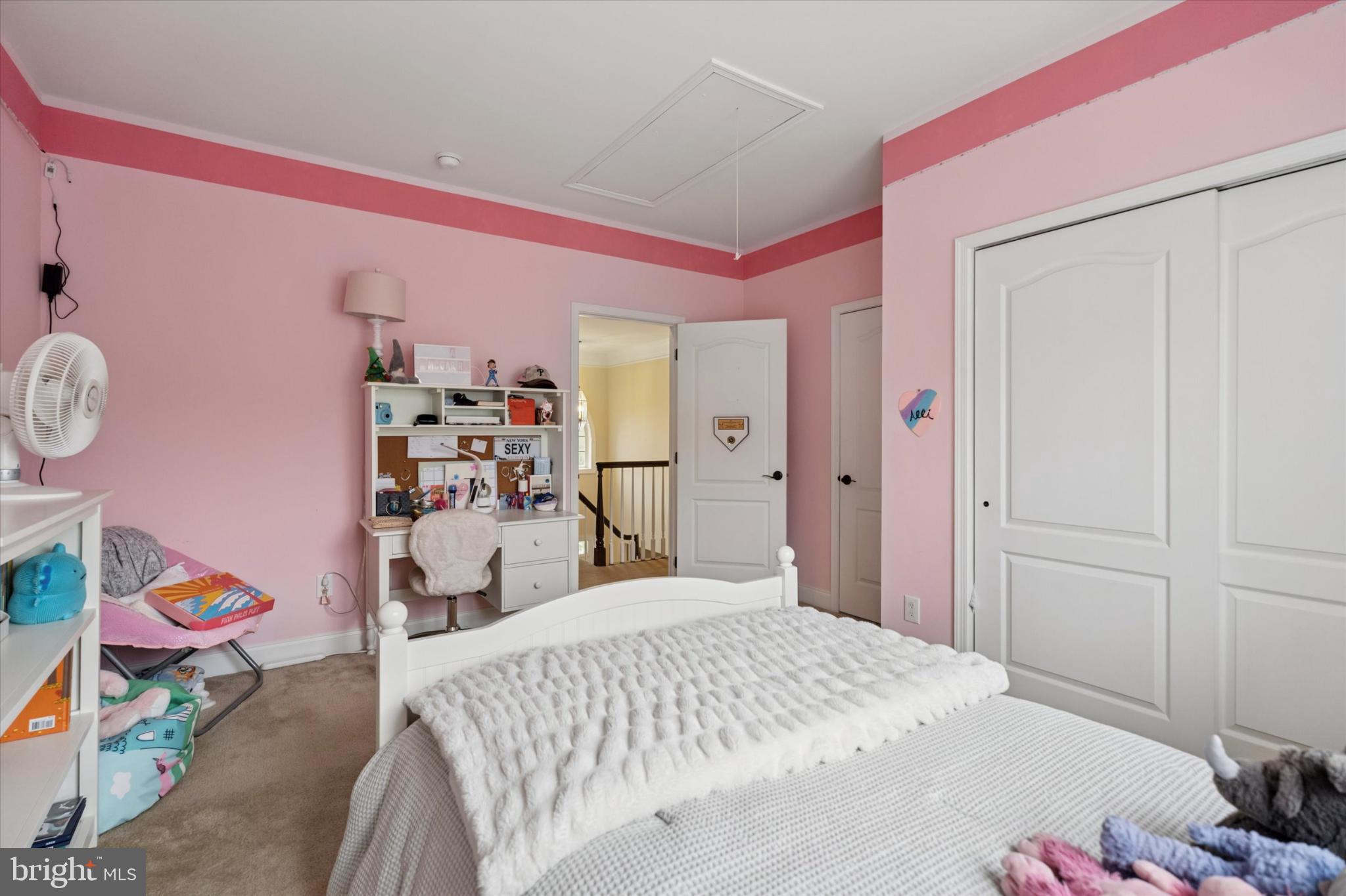 124 Bennington Road Phoenixville, PA 19460 - Photo 34 of 54 a bedroom with a bed and a dresser