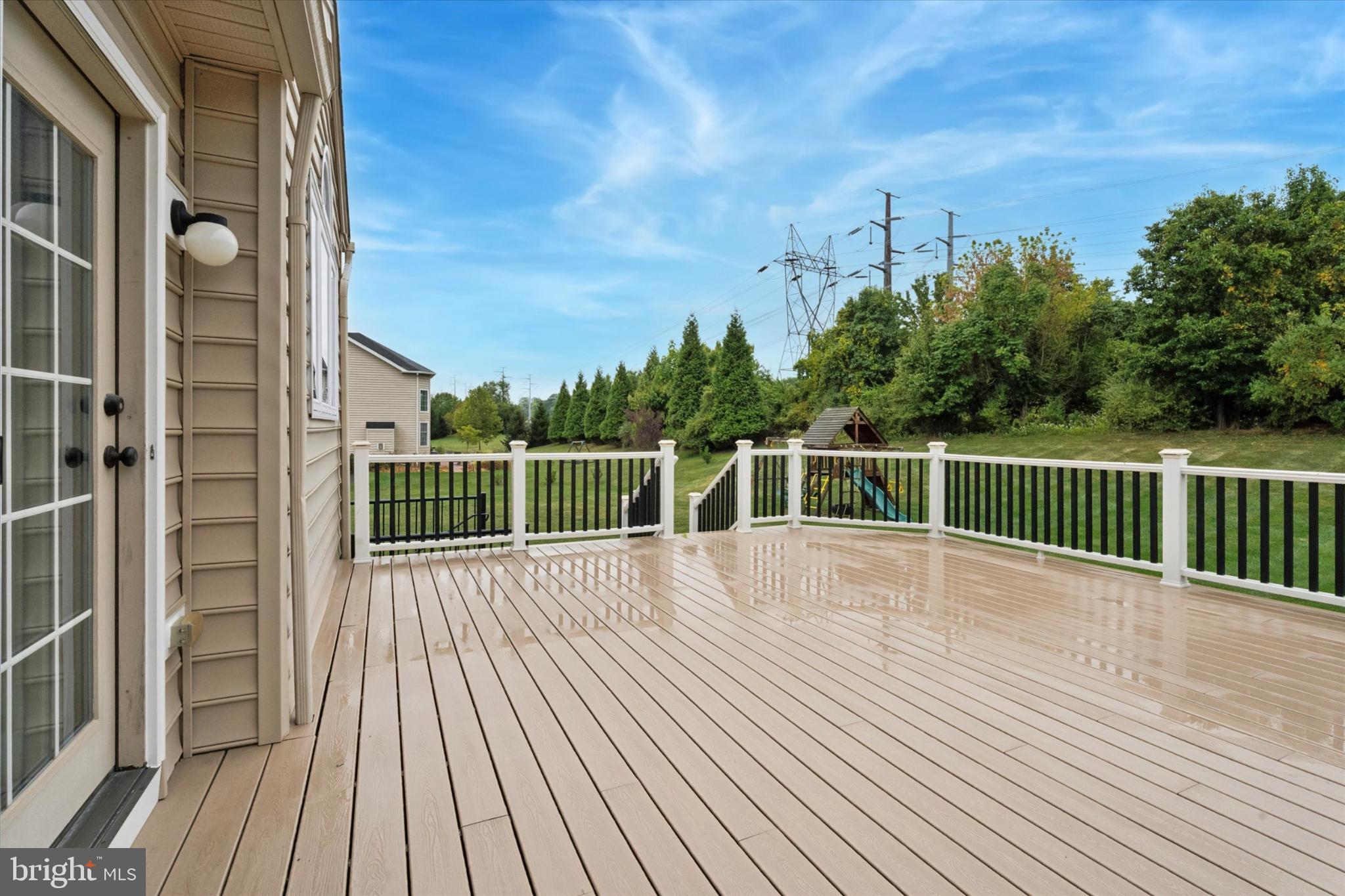 124 Bennington Road Phoenixville, PA 19460 - Photo 51 of 54 a view of a balcony with wooden floor