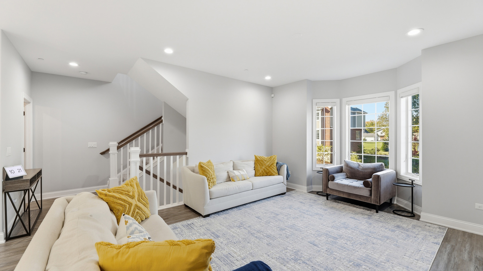 416 North Cass Avenue, Unit 6 Westmont, IL 60559 - Photo 9 of 24 a living room with furniture and a large window