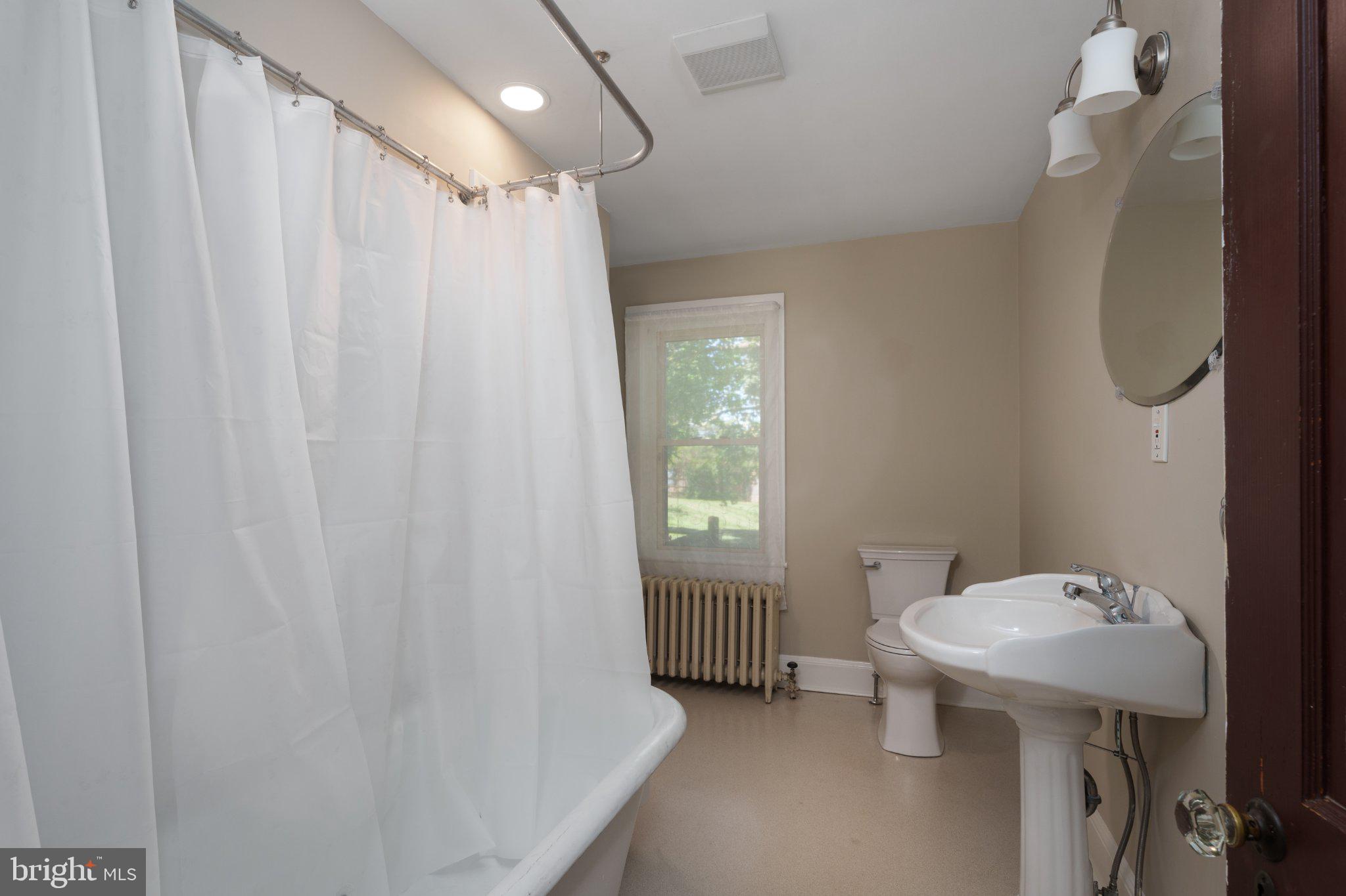 3054 Old York Road Furlong, PA 18925 - Photo 15 of 44 House-First floor bath with Cast Iron Tub