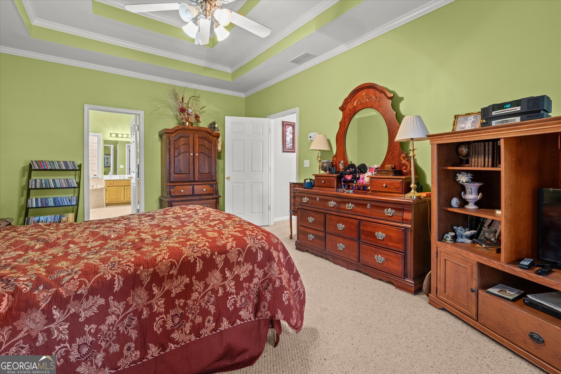 4051 Golfview Court Villa Rica, GA 30180 - Photo 25 of 77 a bedroom with a bed and a dresser