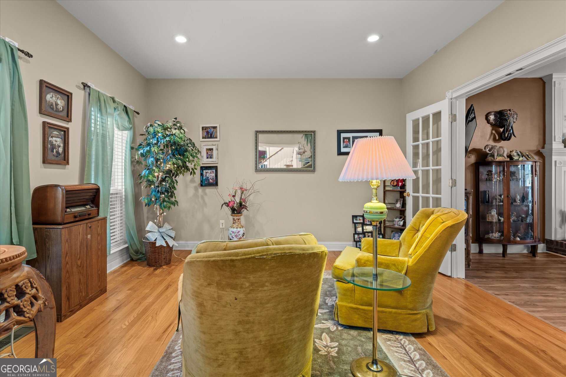 4051 Golfview Court Villa Rica, GA 30180 - Photo 4 of 77 a living room with furniture and wooden floor