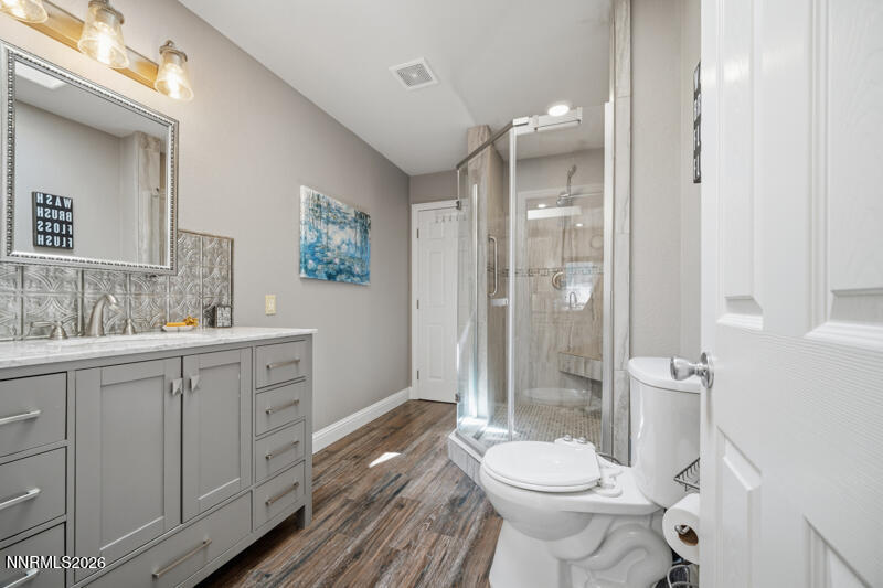 1931 Lousetown Road Reno, NV 89521 - Photo 34 of 51 a bathroom with a sink toilet and shower