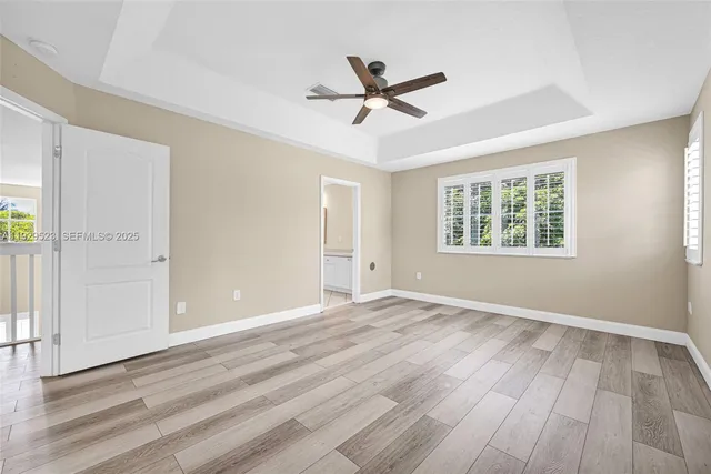 wooden floor in an empty room