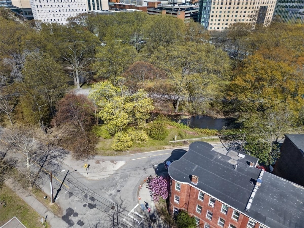 23 Netherlands Road, Unit 1 Brookline, MA 02445 - Photo 33 of 35 an aerial view of residential house with outdoor space