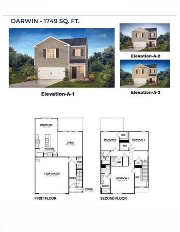 $256,900 | 1144 Kaden Court, Roebuck, SC 29376